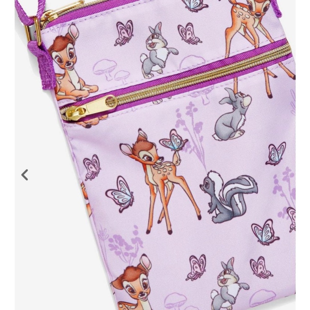 Loungefly Bambi Forest Friends Passport crossbody - Picture 2 of 5